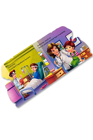 0-3 Yaş İlk Karton Kitaplarım - Pilot - Doktor - 2