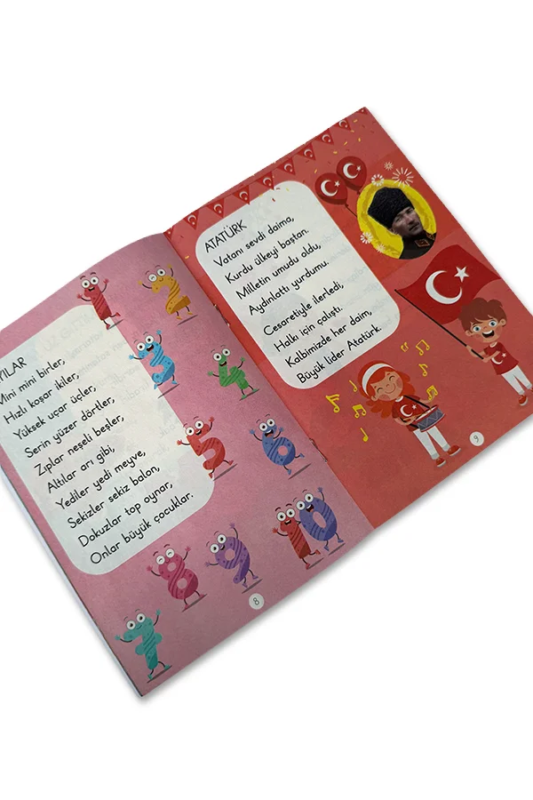 1. Sınıf Anetil İlk Okuma Yazma Seti - 10 Kitap  - 5