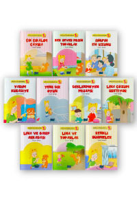 1.Sınıf Hikayelerle Matematik Etkinlikleri  - 10 Kitap