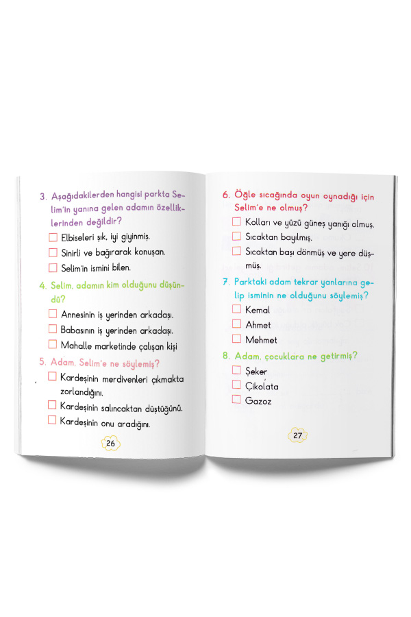 1. Sınıf Okuma Kitapları Seti - 10 Kitap - 320 Sayfa - 3