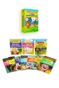 1. Sınıf Okuma Kitapları Seti - 10 Kitap - 320 Sayfa