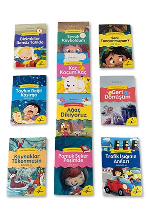 1. Sınıf Okuma Kitapları Seti - 10 Kitap - 320 Sayfa