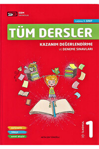 1. Sınıf Tüm Dersler Kazanım Değerlendirme ve Deneme Sınavları - Sbm Yayıncılık