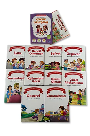 1 ve 2. Sınıf Kısa Hikayelerle Çocuk Gelişim Seti - 10 Kitap