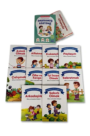 1 ve 2. Sınıf Kısa Hikayelerle Davranış Eğitimi Seti - 10 Kitap