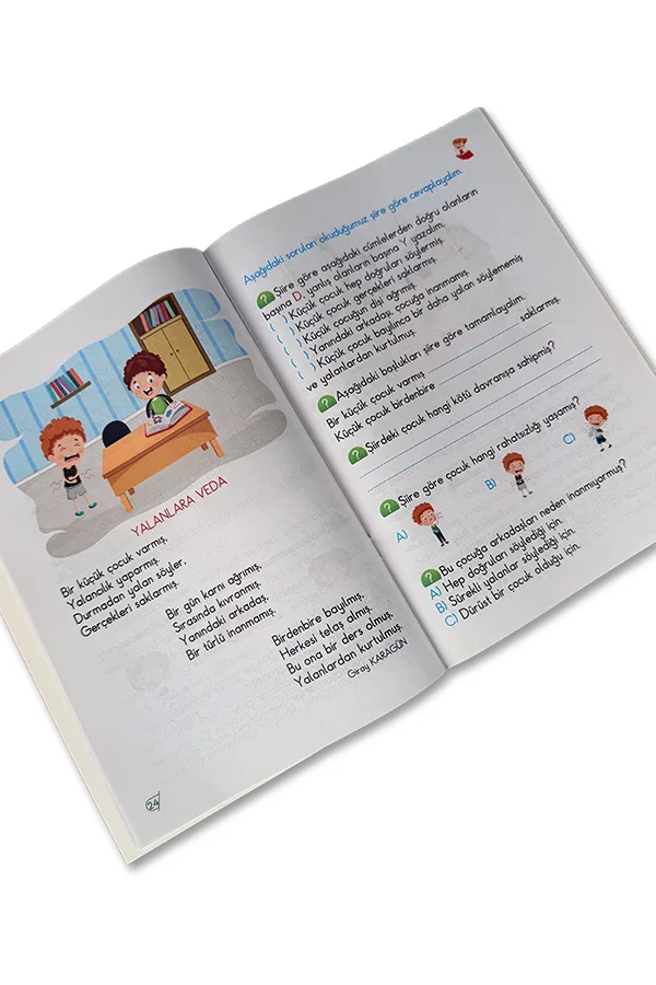 1.Sınıf Çalışma Oku-Anla-Çöz - 2