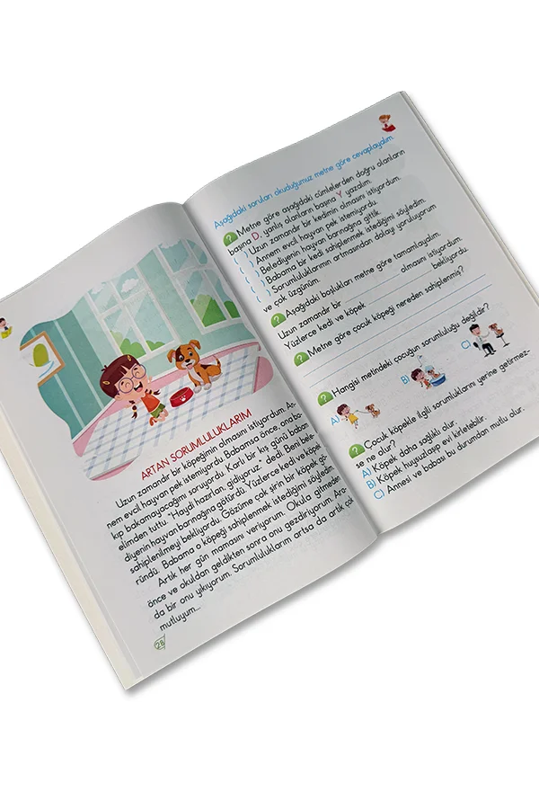 1.Sınıf Çalışma Oku-Anla-Çöz - 3