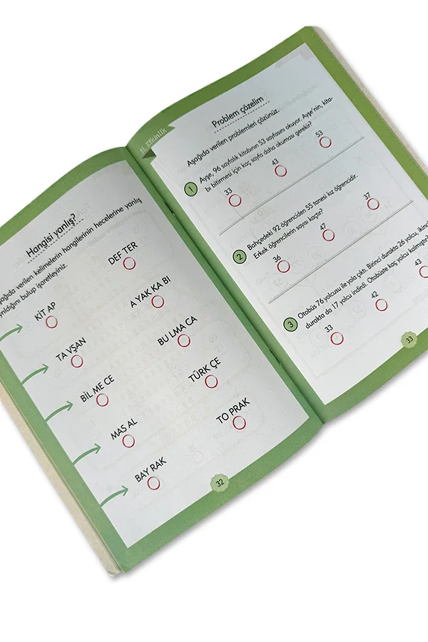 2. Sınıf Evde Matematik Kitabım  - 2