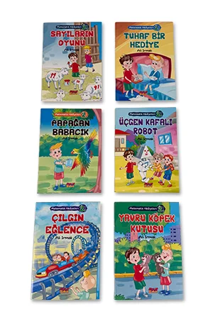 2. Sınıf Matematikli Hikayeler - 6 Kitap