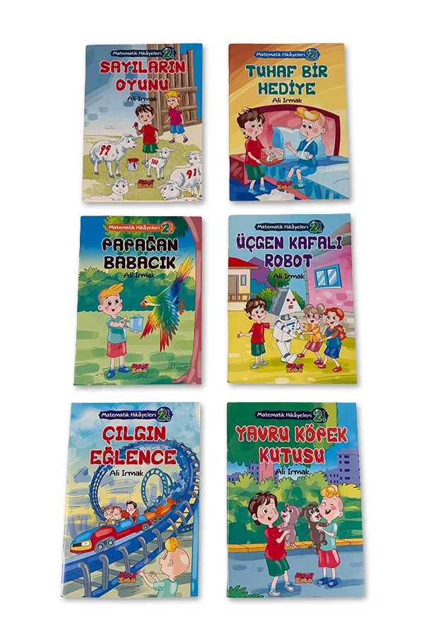 2. Sınıf Matematikli Hikayeler - 6 Kitap - 1