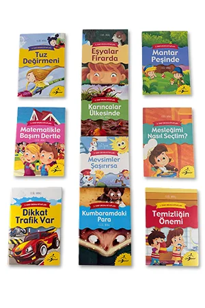 2. Sınıf Okuma Kitapları Seti - 10 Kitap - 480 Sayfa