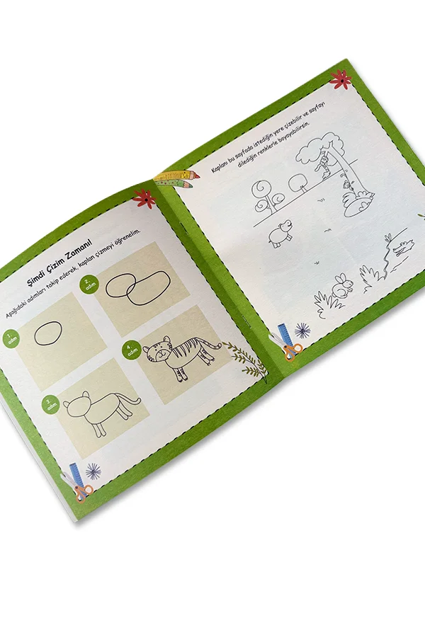3-6 Yaş Kreş Etkinlikleri - 2 Kitap - 2