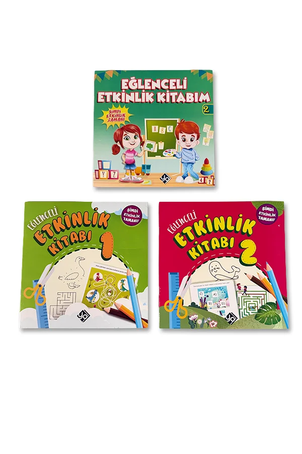 3-6 Yaş Kreş Etkinlikleri - 3 Kitap - 1