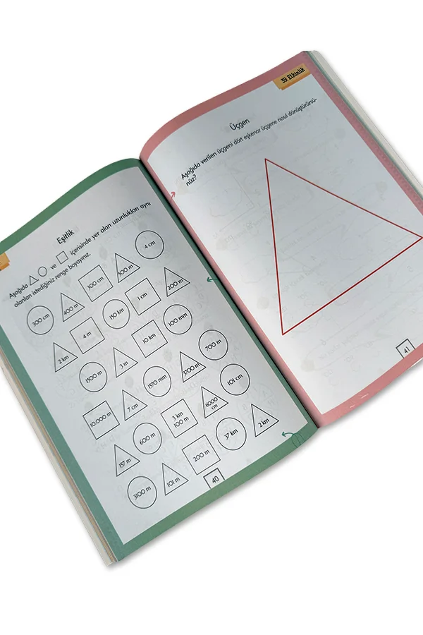 3. Sınıf Evde Matematik Kitabım Seri 1 - 2