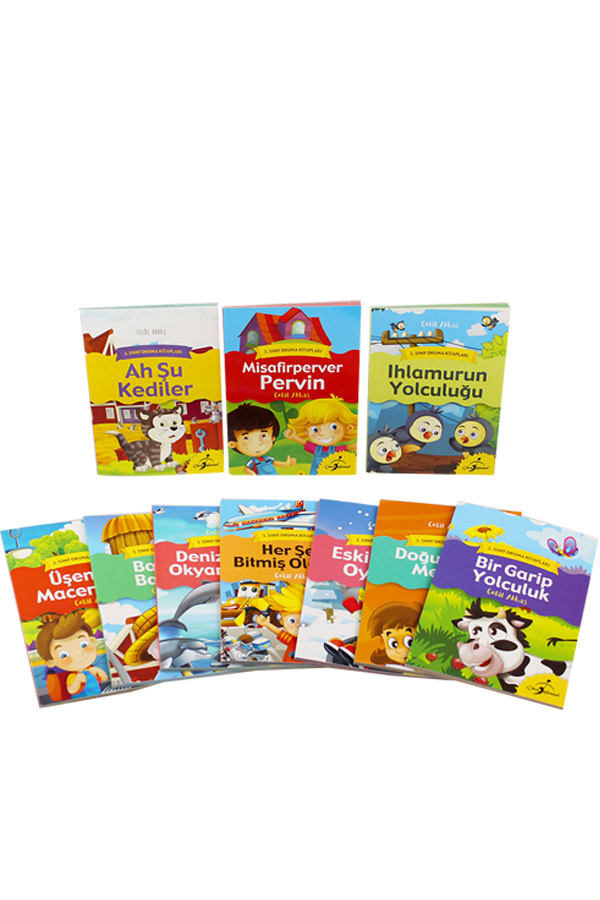3. Sınıf Okuma Kitapları Seti - 10 Kitap - 640 Sayfa - 1