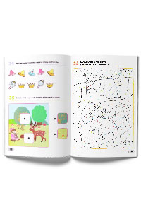 365 Dikkat ve Zeka Güçlendirici Etkinlikler Seti 8 Kitap 3-6 Yaş Çocuklar İçin - 3