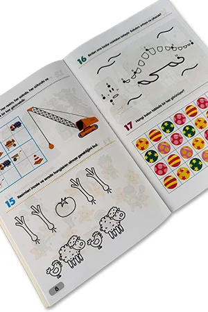 365 Zeka Geliştirici Aktivite Seti 8 Kitap 4 Yaş ve Üzeri Çocuklar İçin - 2