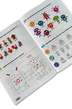 365 Zeka Geliştirici Aktivite Seti 8 Kitap 4 Yaş ve Üzeri Çocuklar İçin - 4