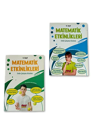 4. Sınıf Evde Matematik Kitabım Seri 1