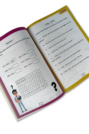 4. Sınıf Evde Matematik Kitabım Seri 1 - 2