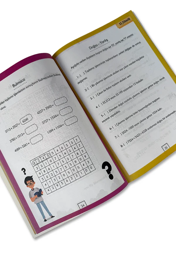 4. Sınıf Evde Matematik Kitabım Seri 1 - 2