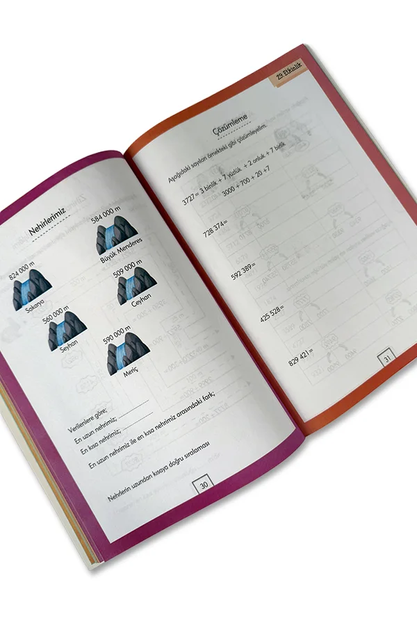 4. Sınıf Evde Matematik Kitabım Seri 1 - 3