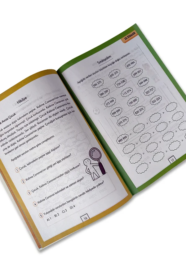 4. Sınıf Evde Matematik Kitabım Seri 1 - 4