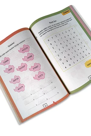 4. Sınıf Evde Matematik Kitabım Seri 2 - 4