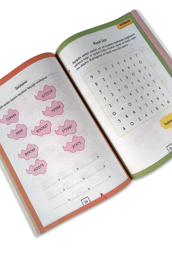 4. Sınıf Evde Matematik Kitabım Seri 2 - 4