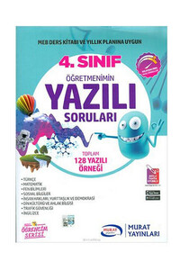 4. Sınıf Öğretmenimin Yazılı Sınav Soruları - Murat Yayınları