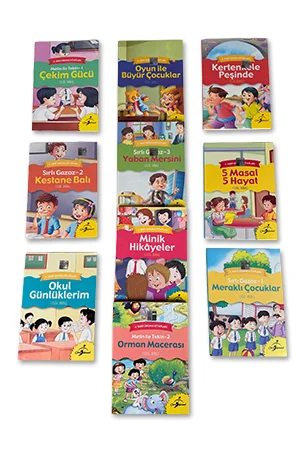4. Sınıf Okuma Kitapları Seti 10 Kitap 960 Sayfa
