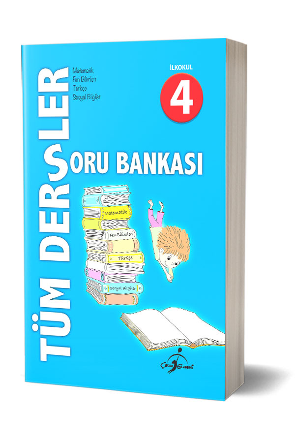 4. Sınıf Tüm Dersler Soru Bankası - Çocuk Gezegeni Yayınları - 1