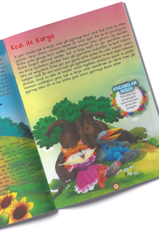 4+ Yaş Değerler Eğitimi Seti 8 Adet Dergi Boy Kitap - 2