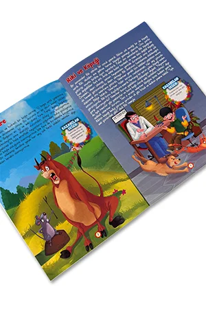 4+ Yaş Değerler Eğitimi  Toplam 112 Farklı Hikaye - 8 Kitap  - 2