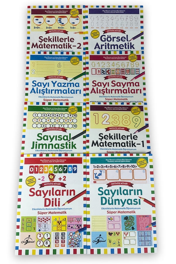 4+ Yaş Süper Matematik - Matematik Küpü Hediyeli - 1