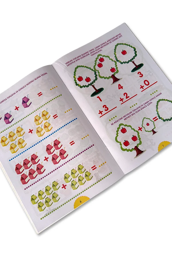 4-6 Yaş Matematikle Tanışıyorum - Matematik Küpü Hediyeli  - 3