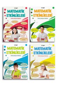 4.Sınıf Matematik Etkinlikleri - 4 Kitap