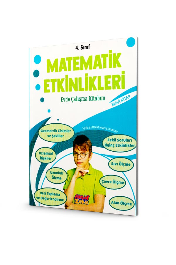 4.Sınıf Matematik Etkinlikleri - Mavi Kitap - 1