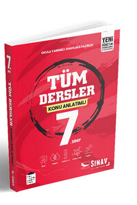 7. Sınıf Tüm Dersler Konu Anlatımlı - Sınav Yayınları