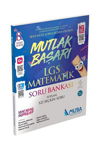 8. Sınıf LGS Mutlak Başarı Matematik Soru Bankası - Muba Yayınları