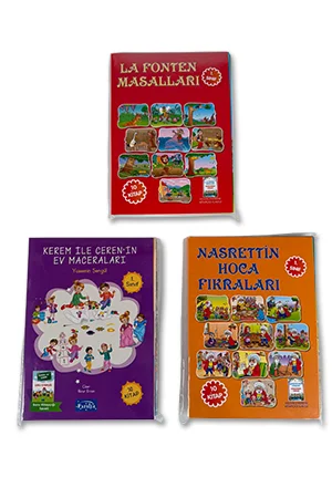 Aç-Bitir-Değerlendir 16 Sayfalık 30 Hikaye Kitabı 6-8 Yaş Seri 1 - 2