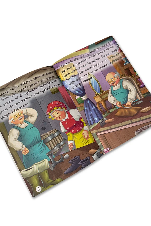Aç-Bitir-Değerlendir 16 Sayfalık 30 Hikaye Kitabı 6-8 Yaş Seri 3 - 5
