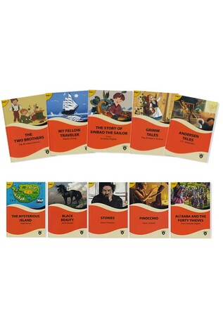 Alıştırmalı İngilizce Hikaye Seti Stage 1 - 10 Kitap