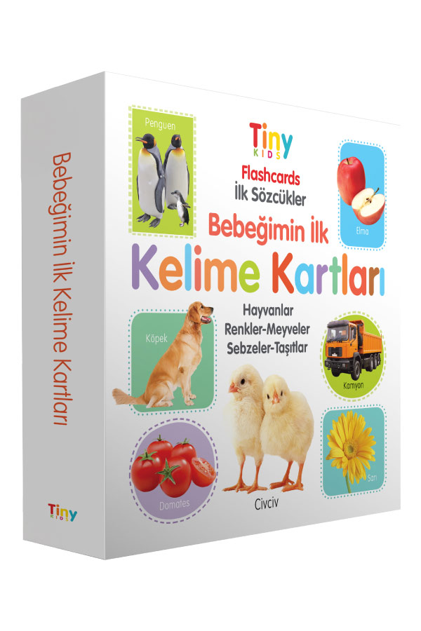 Bebeğimin İlk Kelime Kartları - Tiny Kids - 1