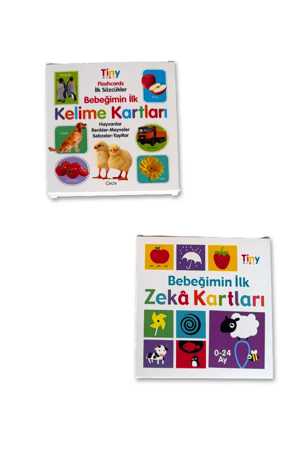 Bebeğimin İlk Zeka ve Kelime Kartları - 72 Görsel - 1