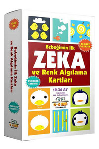 Bebeğimin İlk Zeka ve Renk Algılama Kartları 12-36 Ay - 0-6 Yaş Yayınları