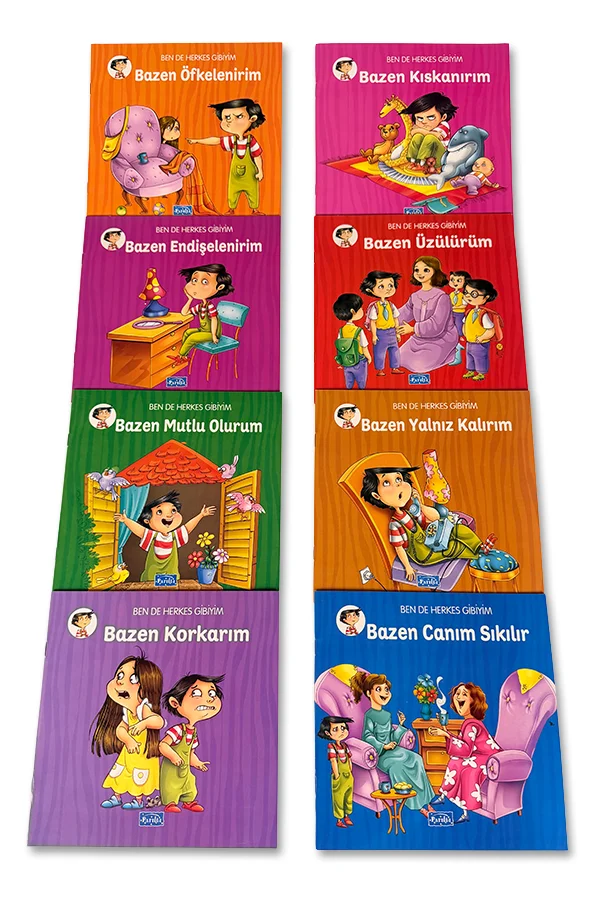  Duygularımı Keşfediyorum - 8 Kitap - 1