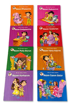  Duygularımı Keşfediyorum - 8 Kitap