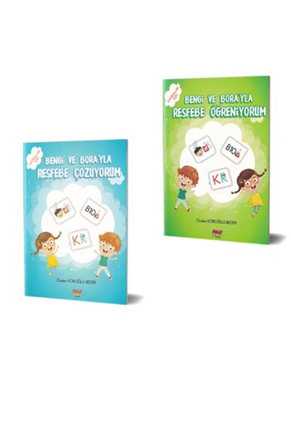 Bengi ve Bora'yla Resfebe Öğrenelim - 2 Kitap - 1