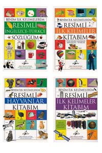Benim İlk Kelimelerim Bebek Gelişimi Seti  0-3 Yaş - 4 Kitap